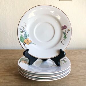 Woodhill by Citation Saucer Plates Set of 4